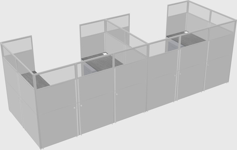 Cabine en u