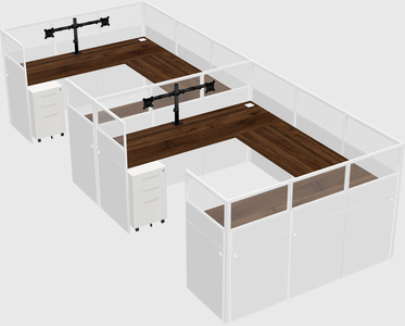 Cabine en u