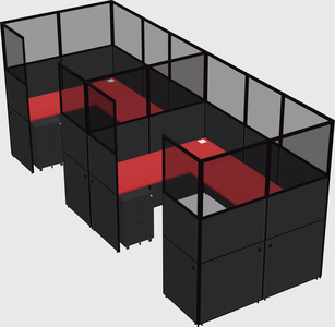 Cabine en u