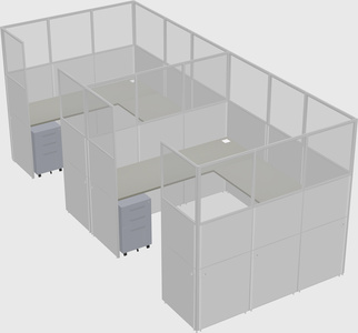 Cabine en u