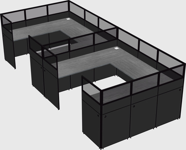 Cabine en u