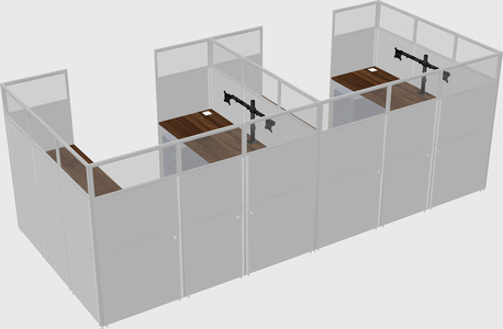 Cabine en u