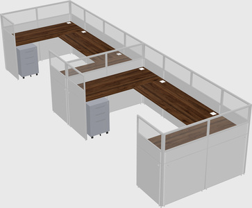 Cabine en u