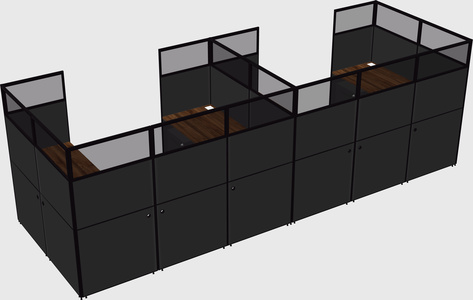Cabine en u