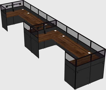 Cabine en u
