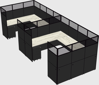 Cabine en u