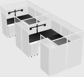 Cabine en u