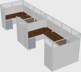 Cabine en u