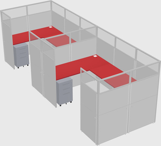 Cabine en u