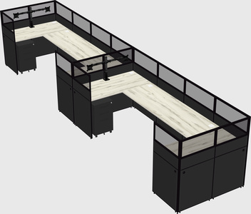 Cabine en u