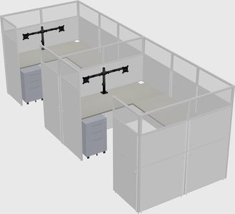 Cabine en u