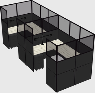 Cabine en u