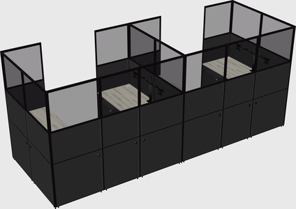 Cabine en u