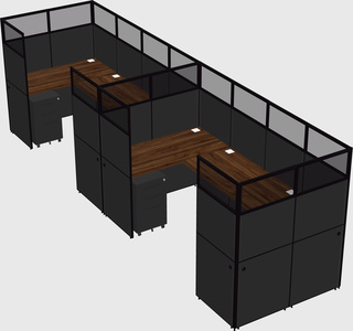 Cabine en u