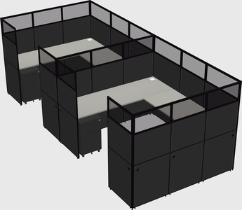 Cabine en u