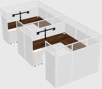 Cabine en u