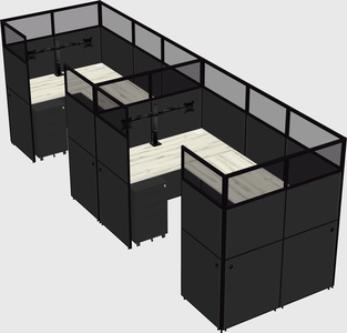 Cabine en u