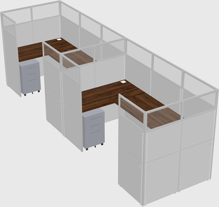 Cabine en u