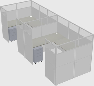 Cabine en u