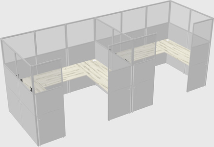 Cabine en u