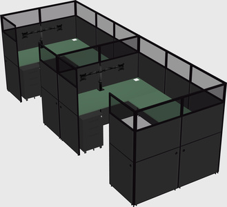 Cabine en u