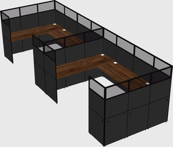 Cabine en u