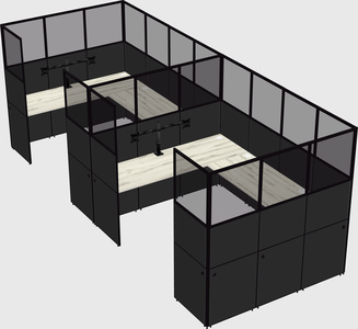 Cabine en u