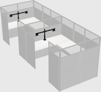 Cabine en u