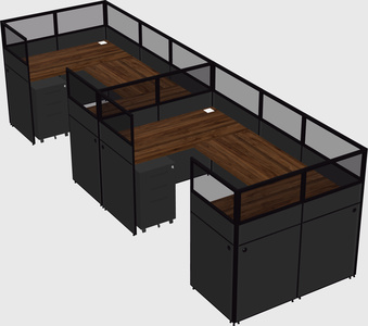 Cabine en u