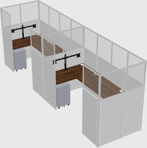 Cabine en u