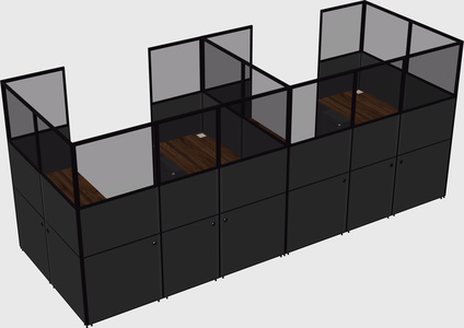 Cabine en u