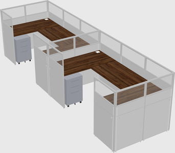 Cabine en u