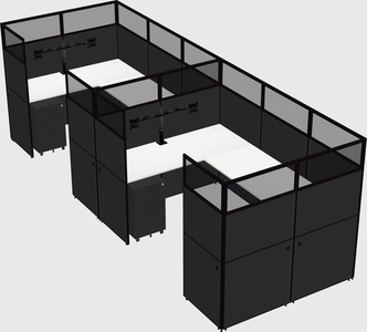 Cabine en u