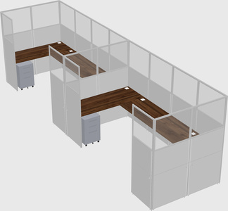 Cabine en u