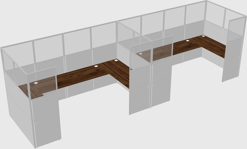 Cabine en u