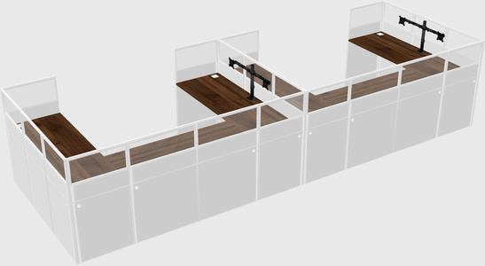 Cabine en u