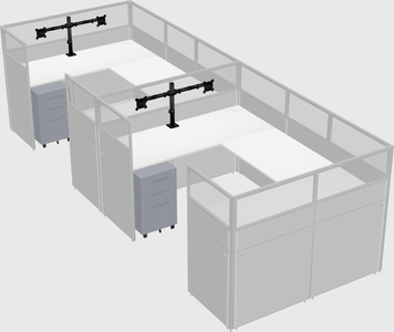Cabine en u