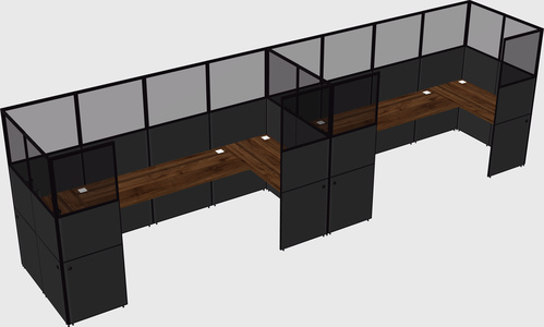Cabine en u
