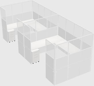 Cabine en u