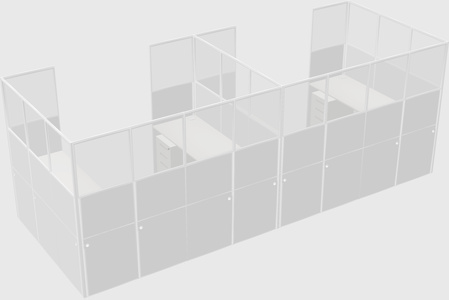 Cabine en u