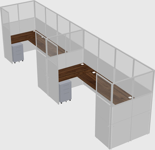 Cabine en u
