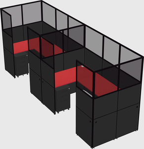 Cabine en u