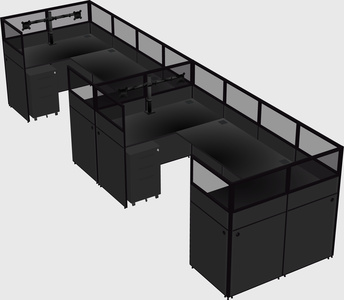 Cabine en u