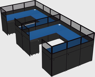 Cabine en u