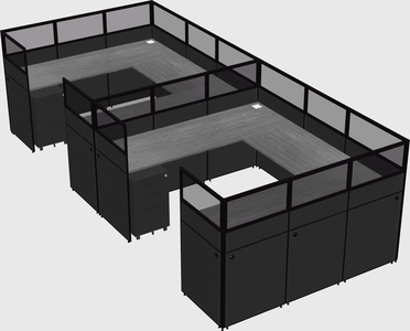 Cabine en u