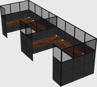 Cabine en u