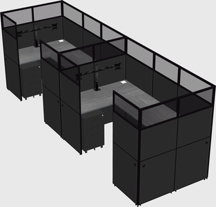 Cabine en u