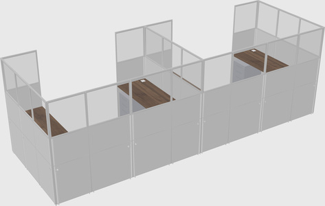 Cabine en u