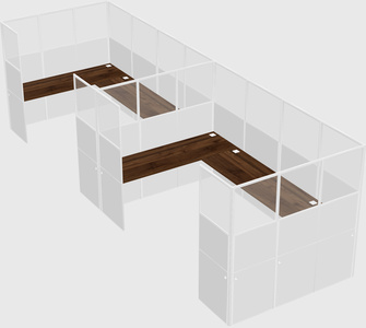 Cabine en u