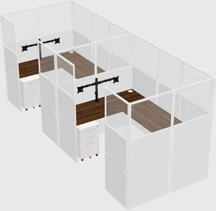 Cabine en u